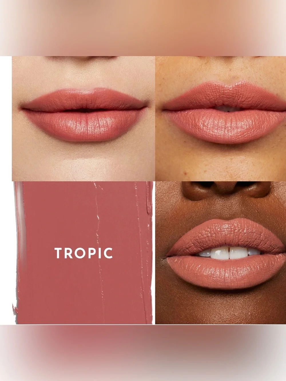 LAWLESS Forget The Filler Satin Cream Lipstick in color TROPIC - New In Box